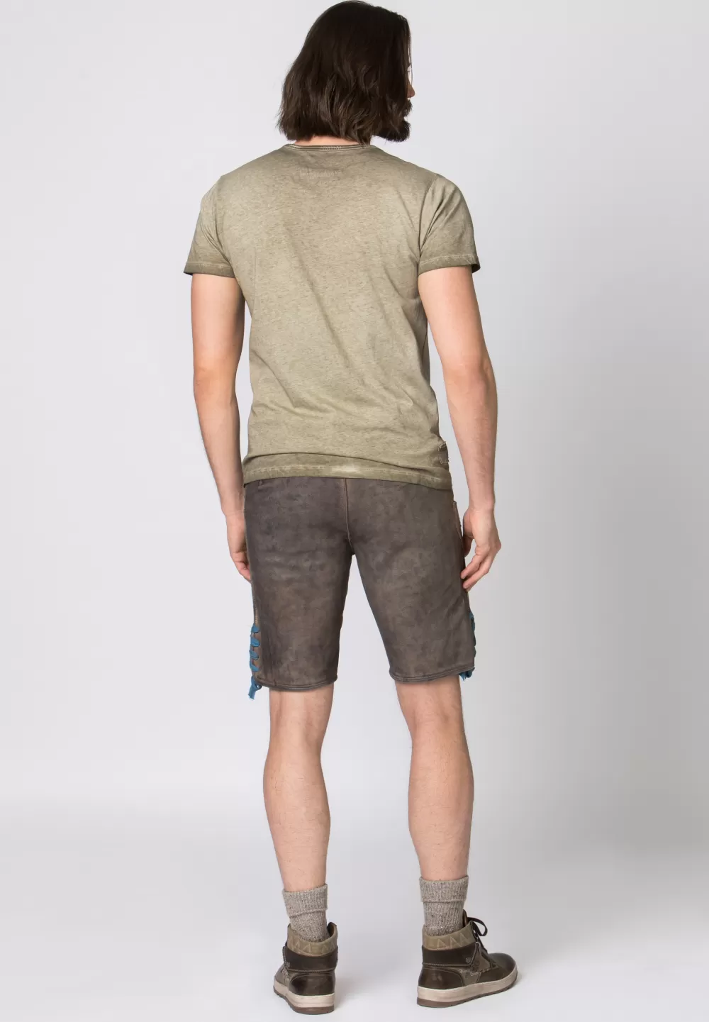 Stockerpoint Hose Luitpold | 44*Damen/Herren Kurze Lederhosen | Lederhosen