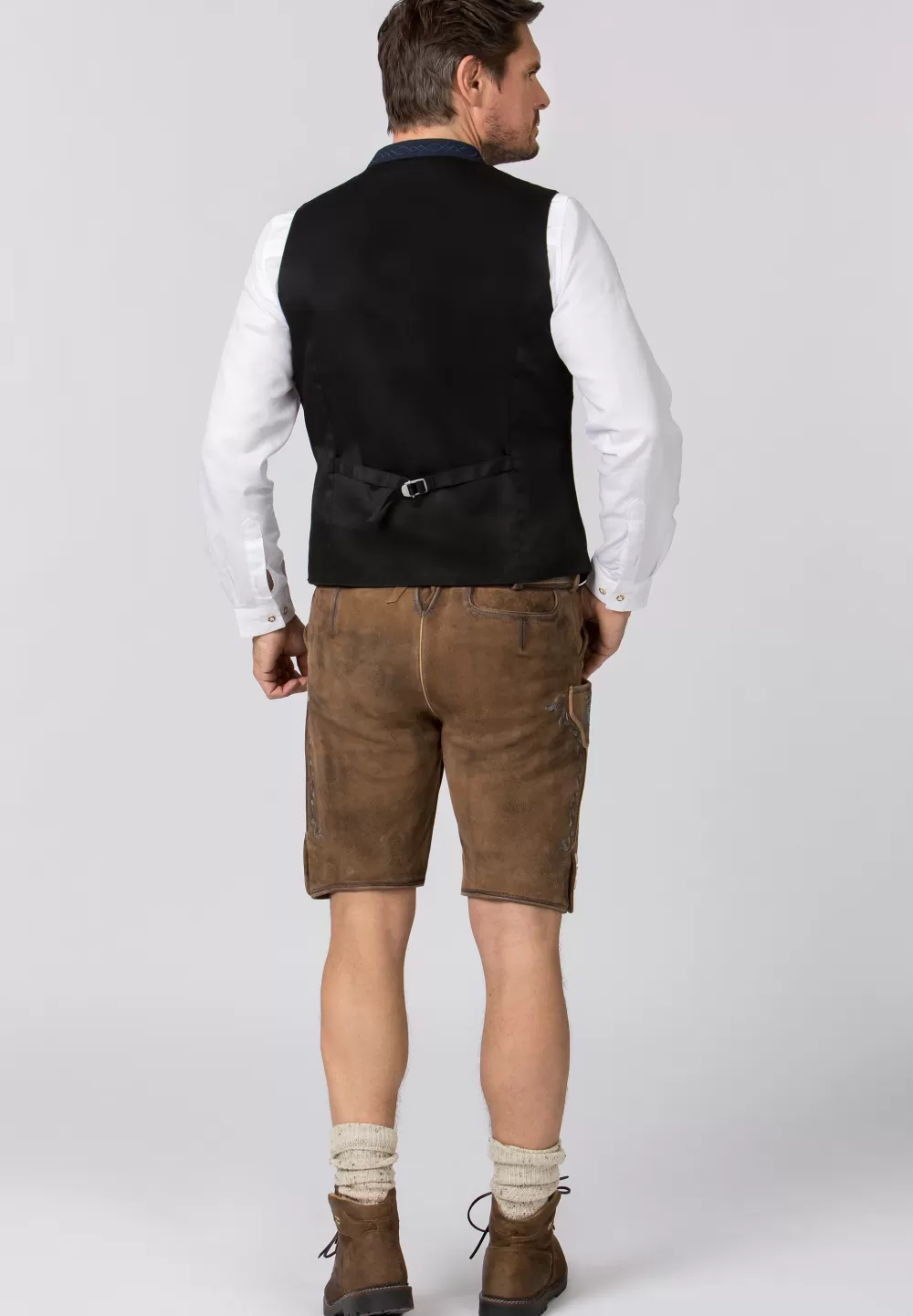Stockerpoint Hose Umberto | 46*Damen/Herren Kurze Lederhosen | Lederhosen