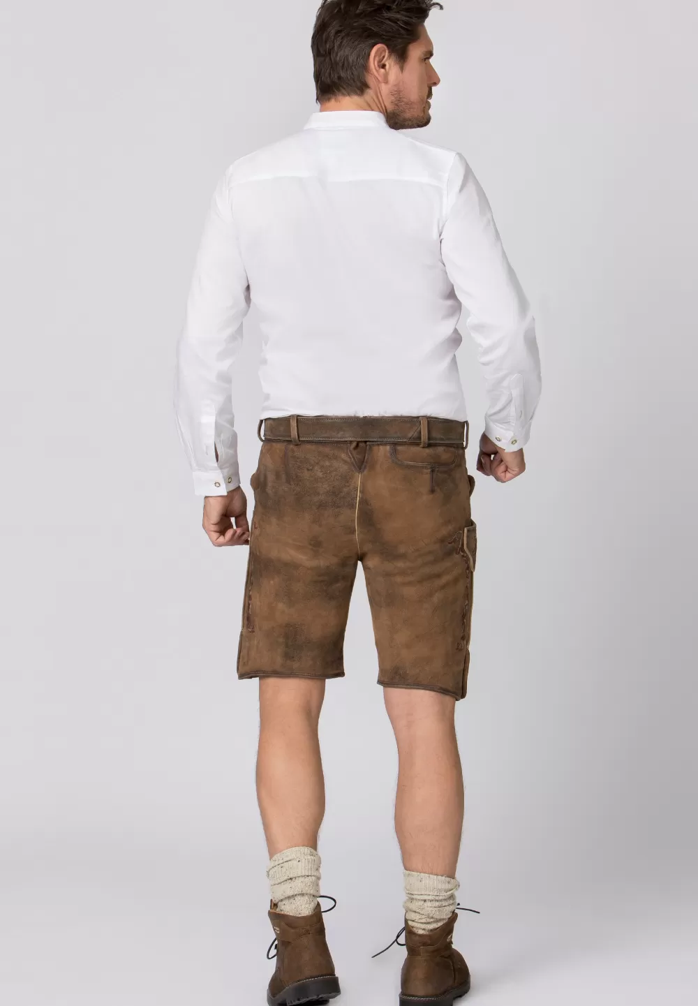 Stockerpoint Hose Umberto | 46*Damen/Herren Kurze Lederhosen | Lederhosen